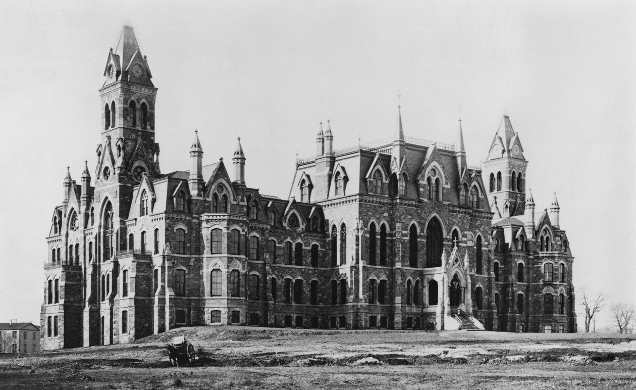 Pennsylvanian yliopisto, Philadelphia, n. 1900 tekijältä American Photographer