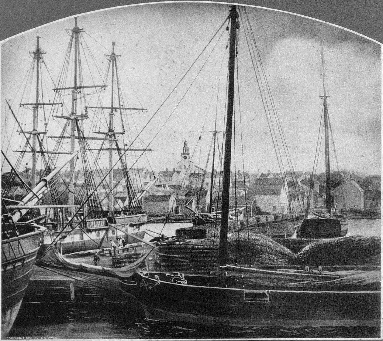 Valaanpyyntiportti, New Bedford tekijältä American Photographer