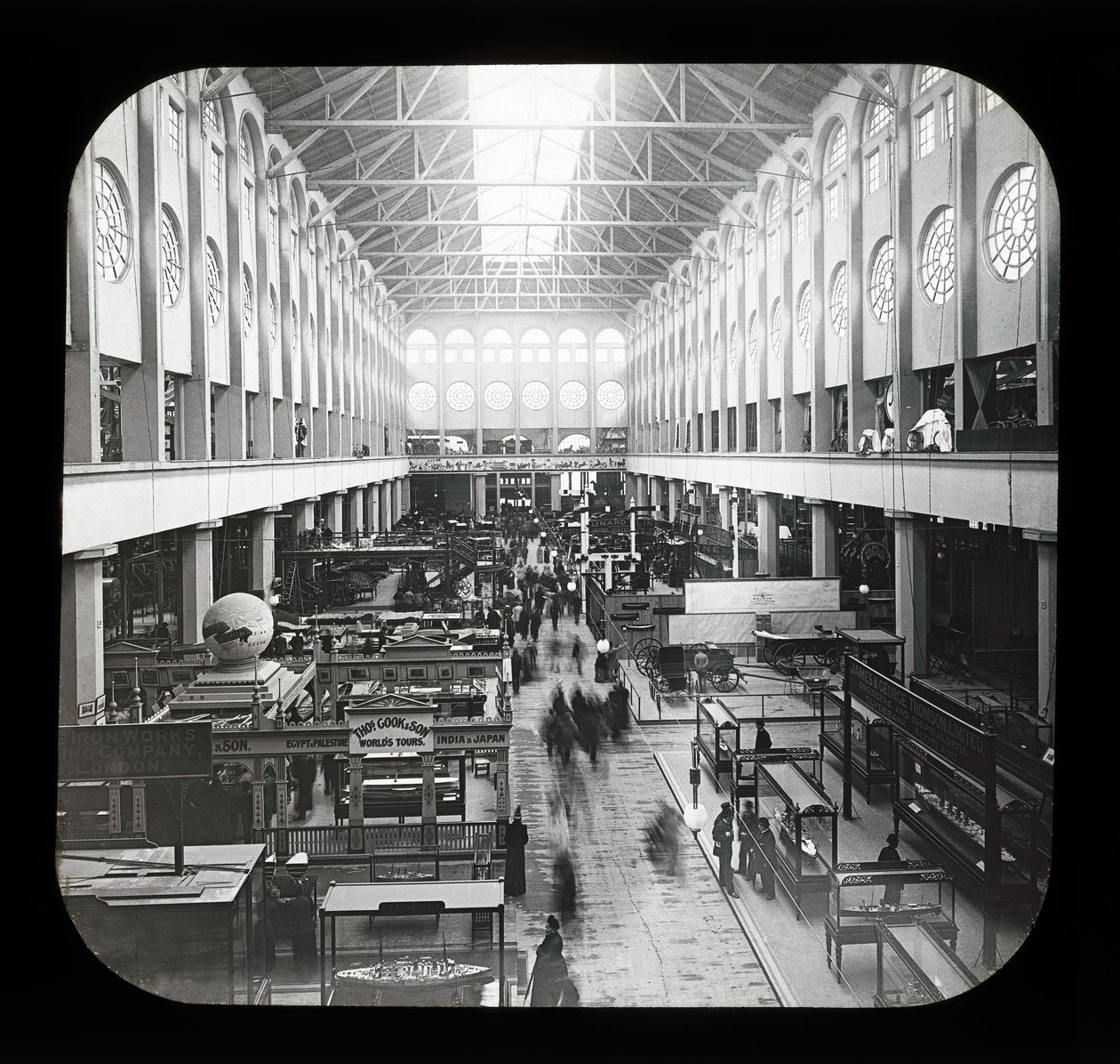 Worlds Columbian -näyttely: New York State Building, Chicago, 1893 (lyhtymäki) tekijältä American Photographer