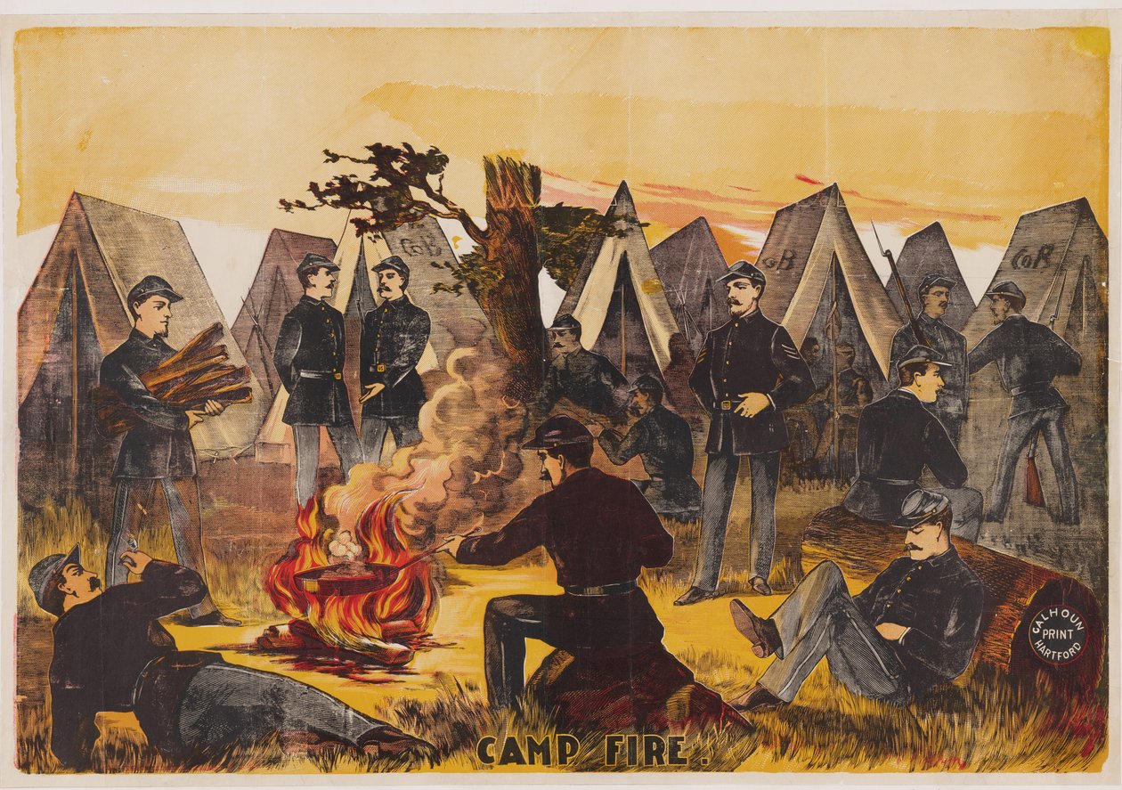Leirin tuli, pubi. C. 1865 tekijältä American School