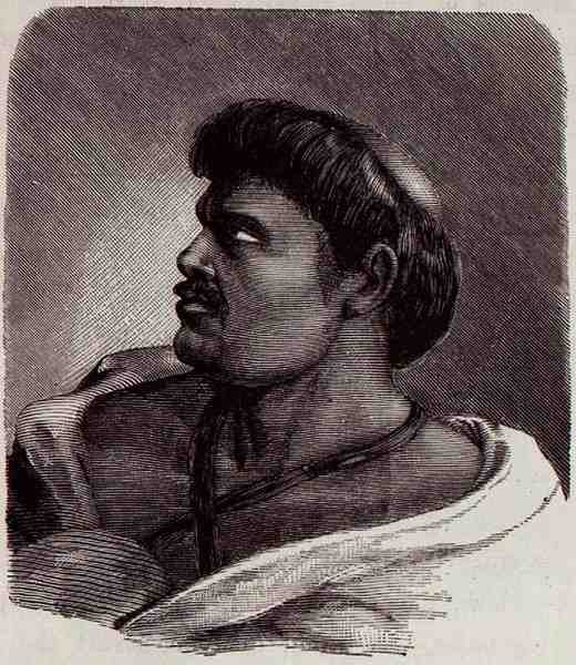 Capitao Vei-Bang, Coroadojen päällikkö, Amazonin ja Madeiran joilta, Franz Keller, 1874 tekijältä American School
