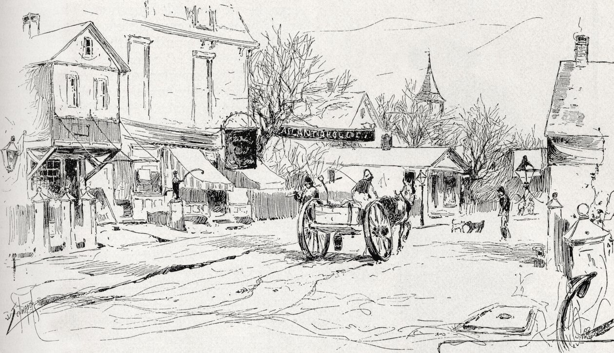 Commercial Street, Provincetown, Cape Cod, 