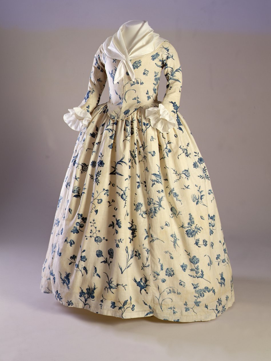 Deborah Sampsonin puku Massachusettsista, 1780-1790 (levypainettu pellava) tekijältä American School