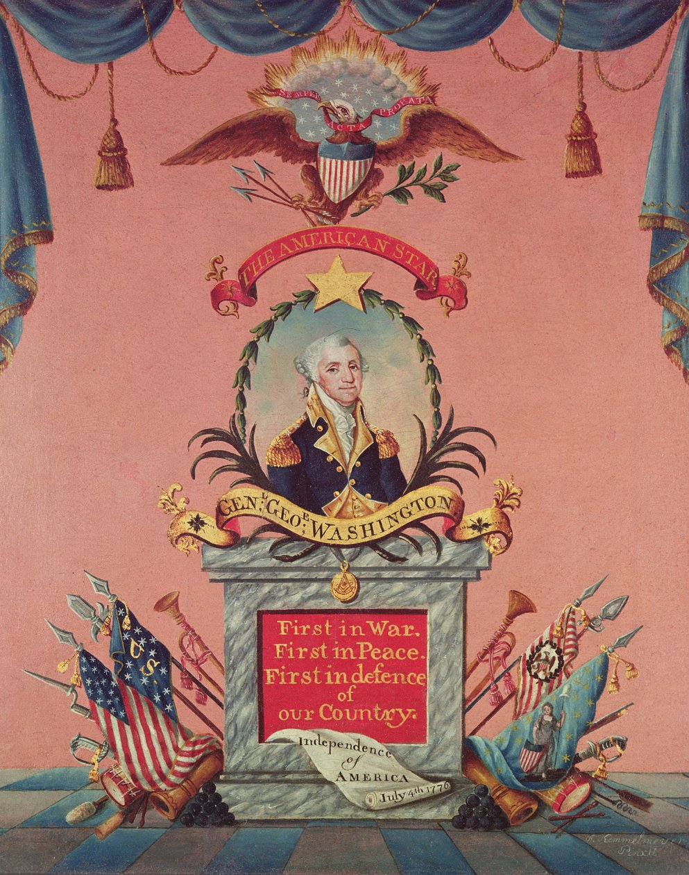 George Washingtonin ylistykseen tekijältä American School