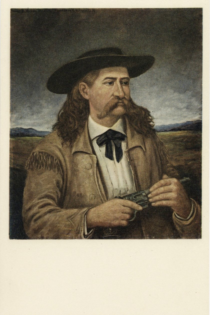 James Butler (Wild Bill) Hickok (1817 - 1876), tekijältä American School
