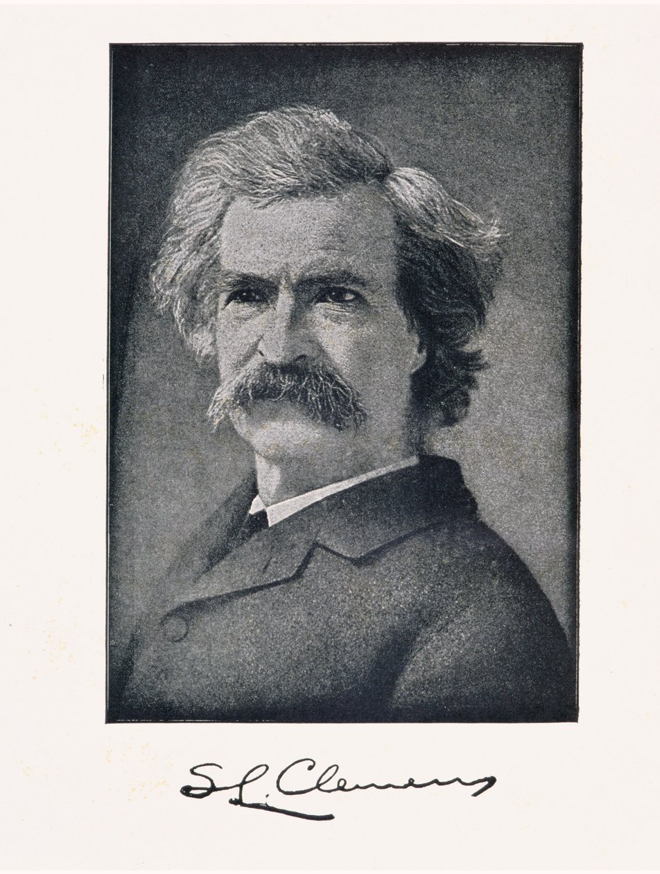 Mark Twain (salanimi Samuel Langhorne Clemens) (1835-1910) tekijältä American School