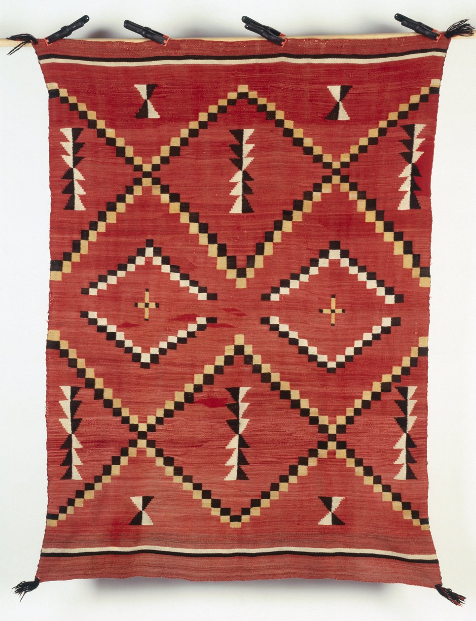 Miesten siirtymäpeitto, n. 1890 (villa) tekijältä American School