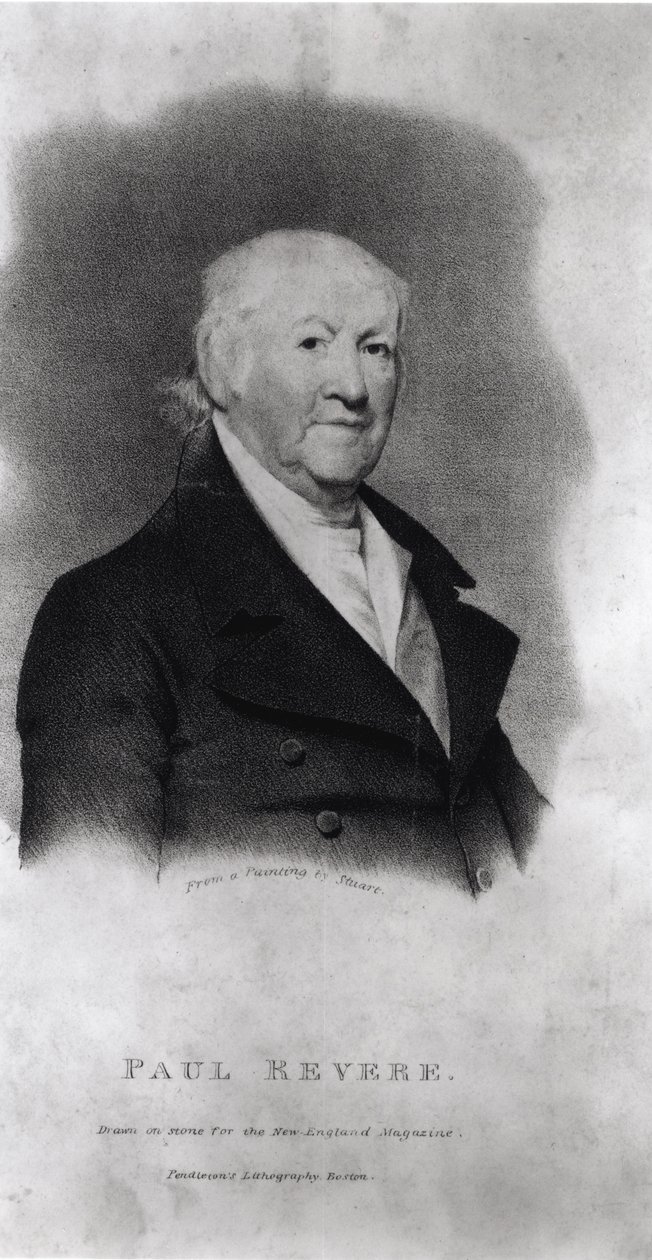 Paul Revere, "The New England Magazine" tekijältä American School
