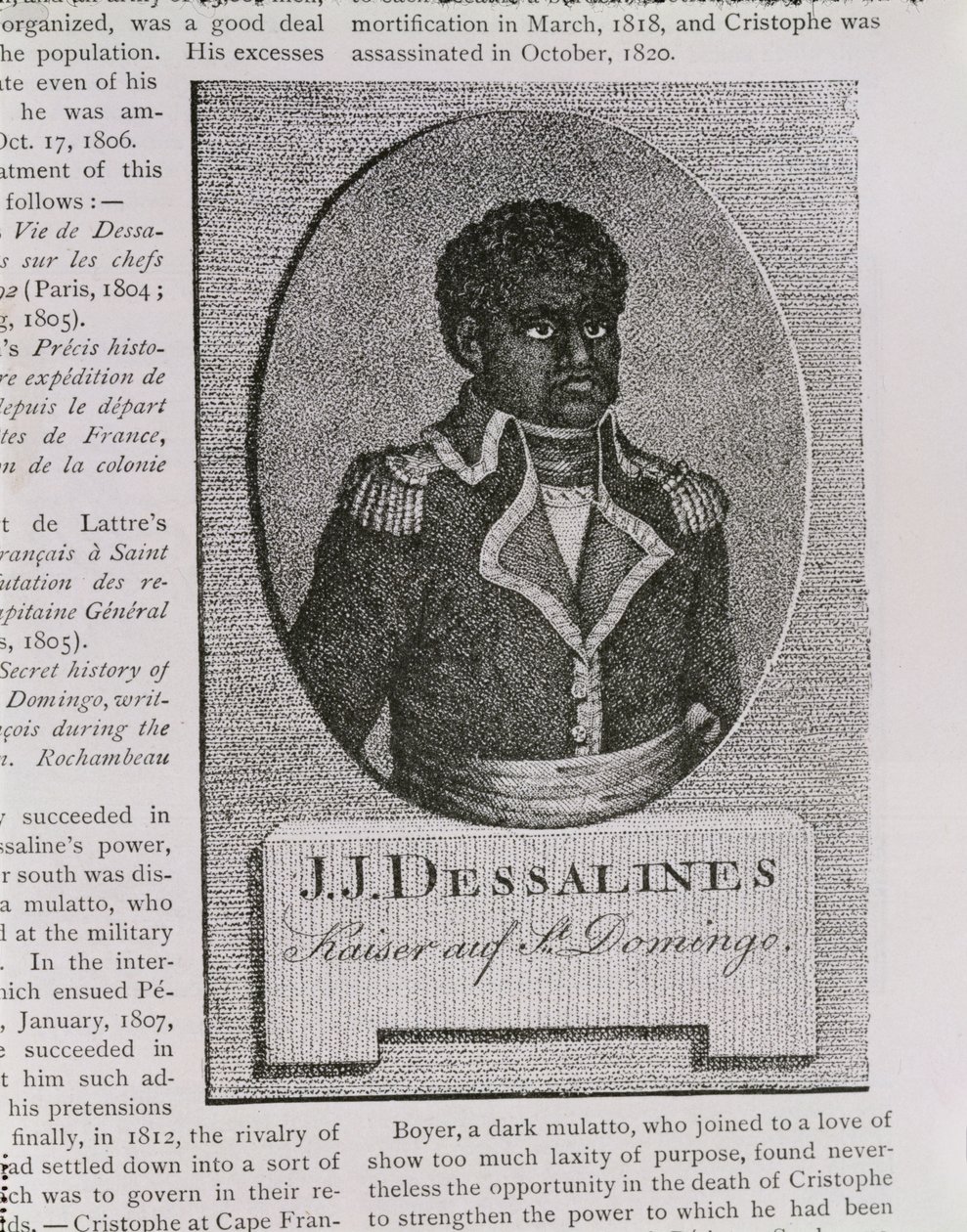 Jean-Jacques Dessalinesin muotokuva (n. 1758-1806) tekijältä American School
