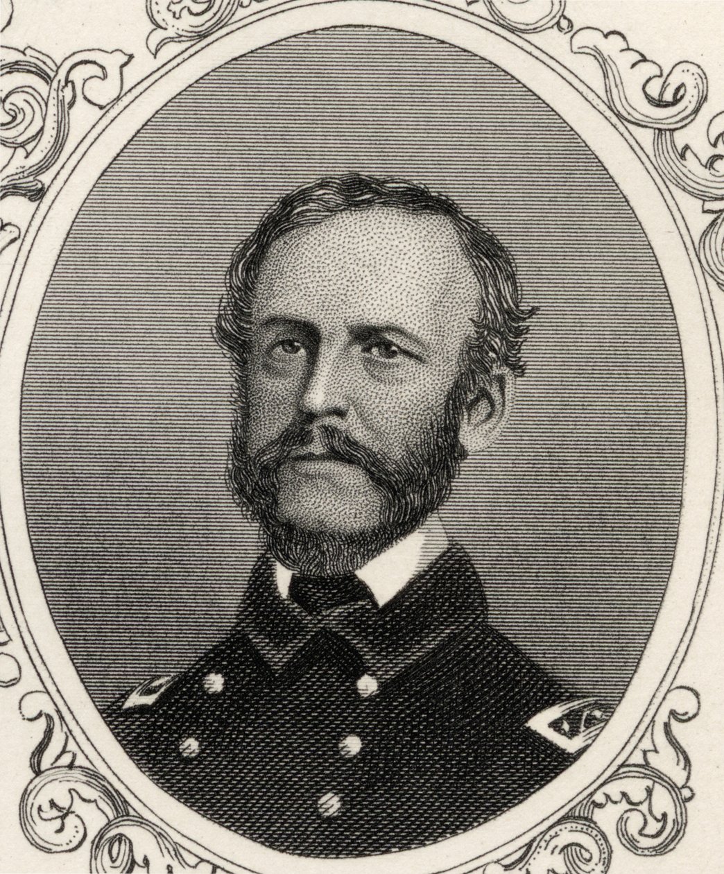John Adolphus Bernard Dahlgrenin (1809-70) muotokuva tekijältä American School