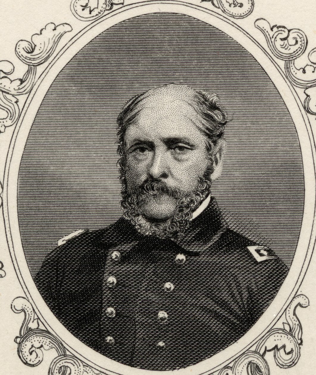 Muotokuva kontraamiraali John Ancrum Winslowista (1811-73) tekijältä American School