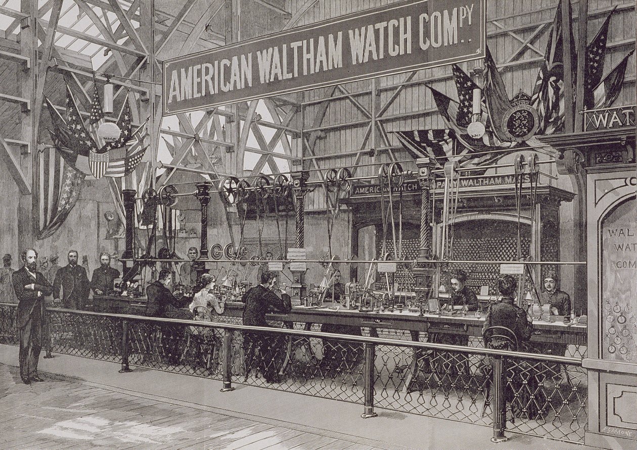 The American Waltham Watch Company, Massachusetts, 1885 (katso myös 251194) tekijältä American School