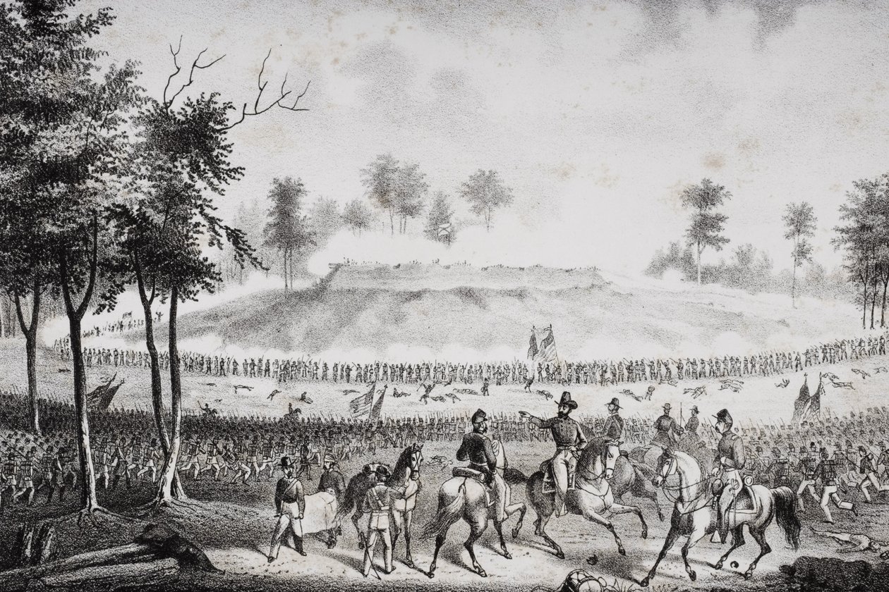 Battle of Chapins Farm, Virginia 1864 tekijältä American School