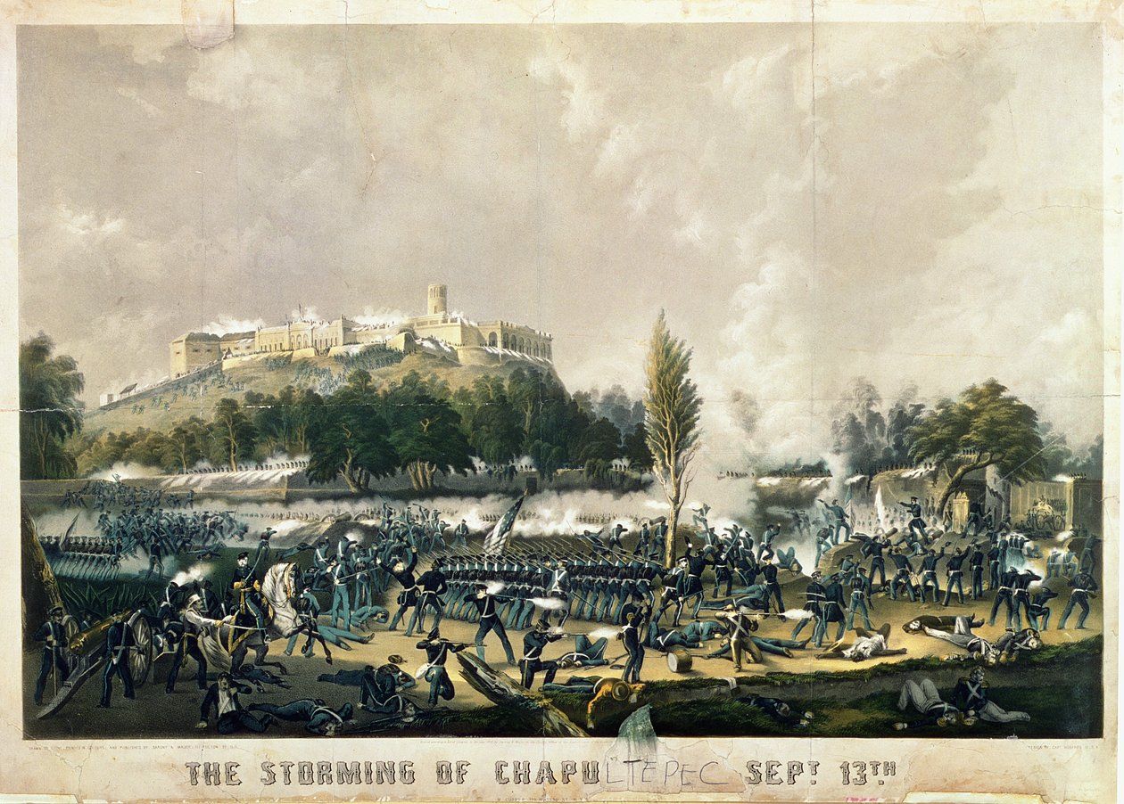 Chapultepecin myrsky, 13. syyskuuta 1847 tekijältä American School
