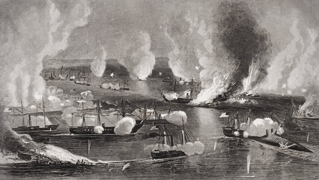 Forts Jacksonin ja St. Philipin valtaus Yhdysvaltain sisällissodan aikana, Louisiana 1862 tekijältä American School