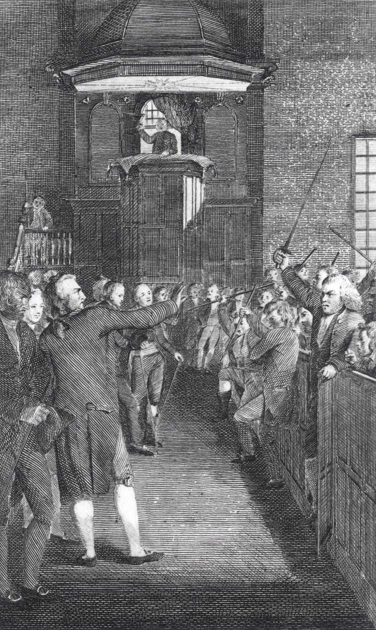 Town Meeting, c.1770, mula sa Fingal