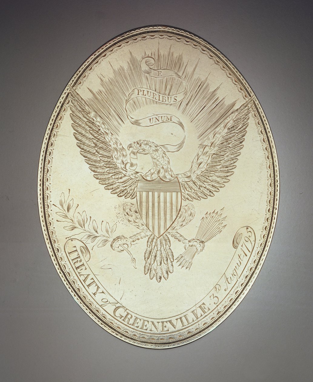 Greenevillen rauhanmitali, 1795 tekijältä American School