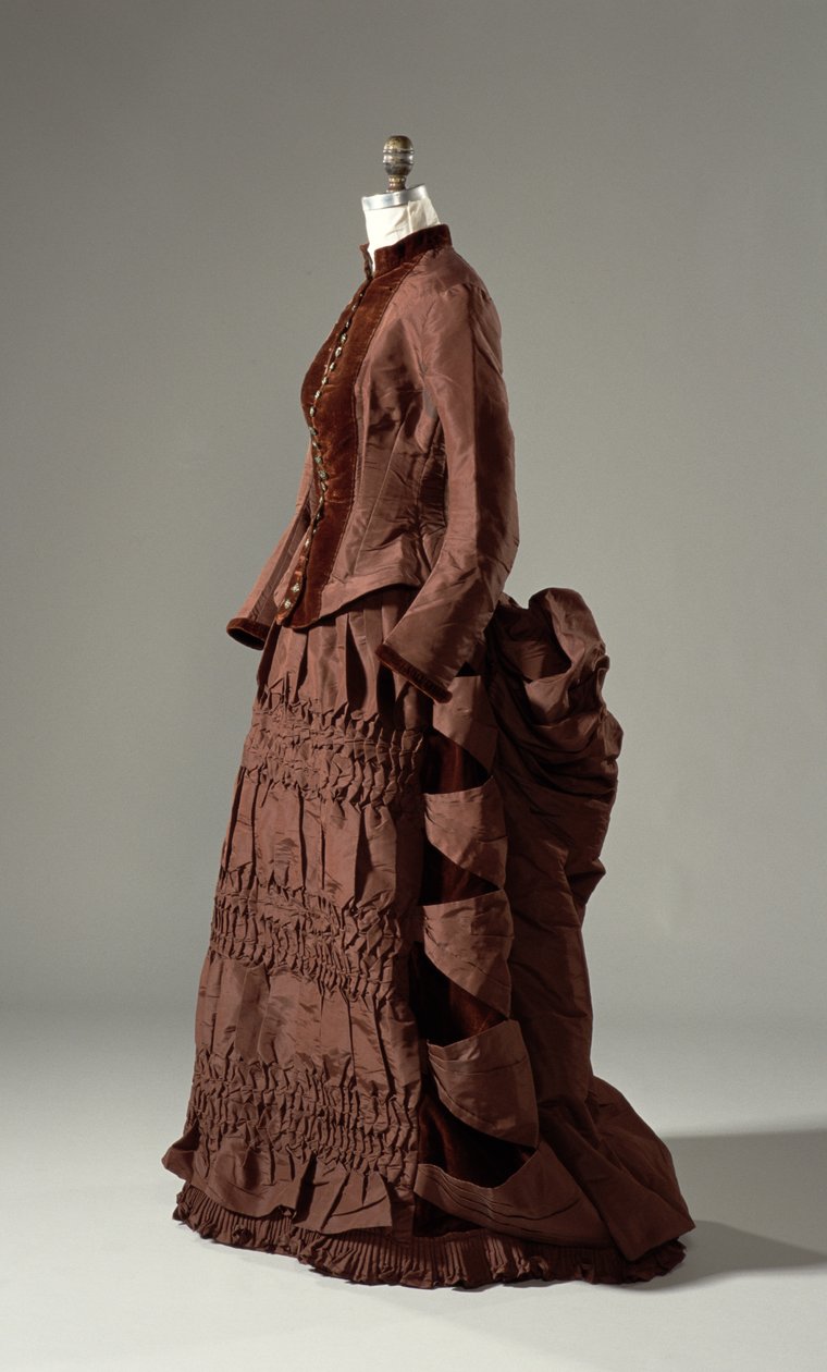 Kävelymekko, n. 1880 tekijältä American School