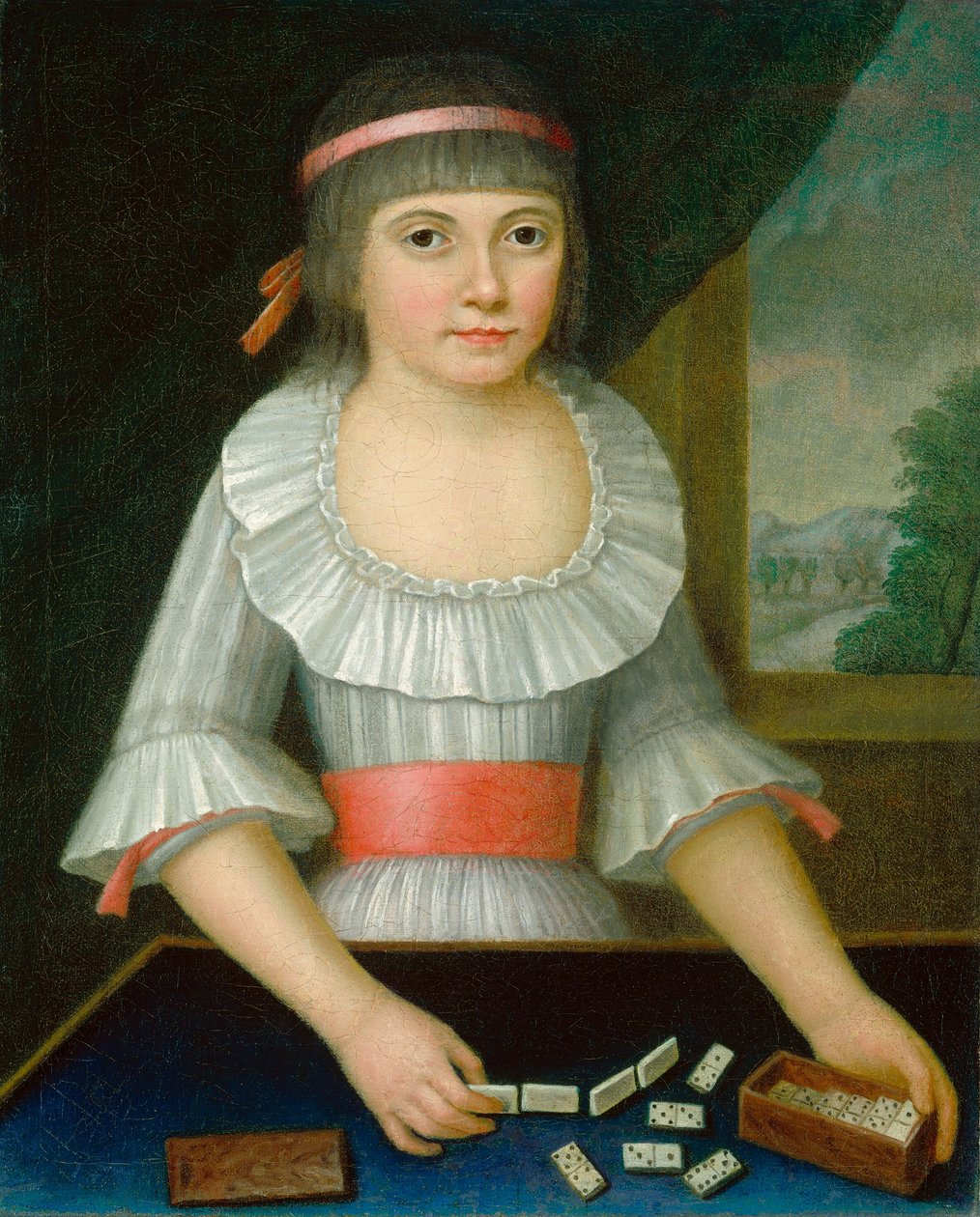 Domino tyttö tekijältä American 18th Century
