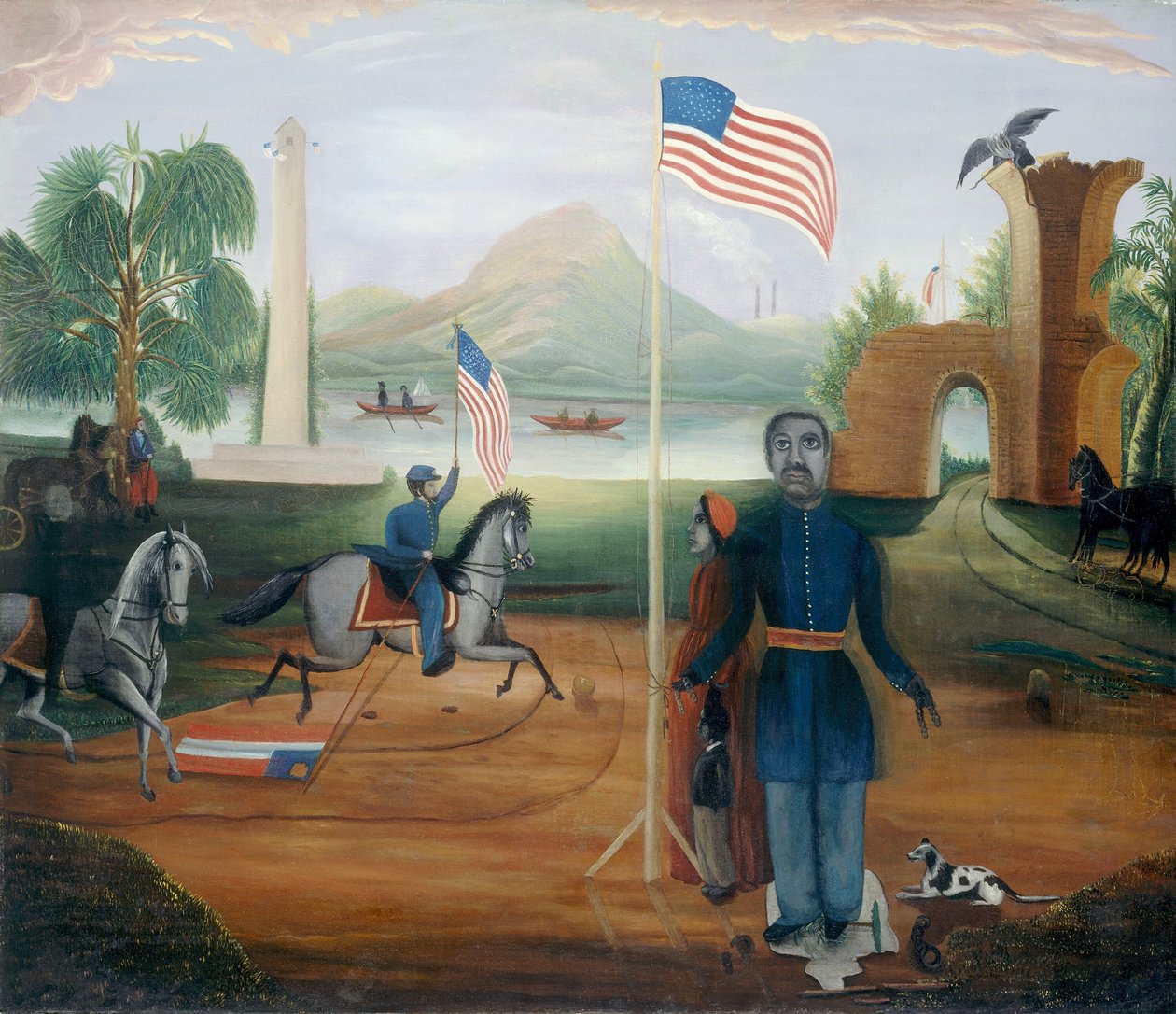 Vapauden allegoria tekijältä American 19th Century
