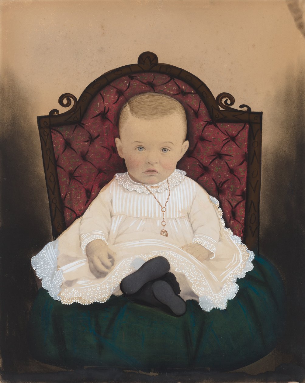 Vauvan muotokuva tekijältä American 19th Century