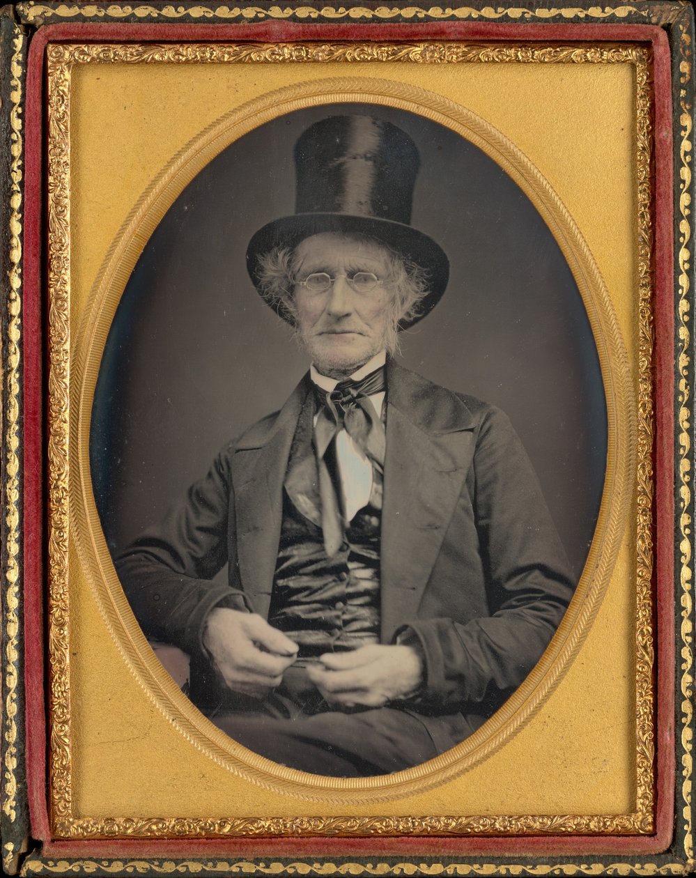 Miehen muotokuva tekijältä American 19th Century