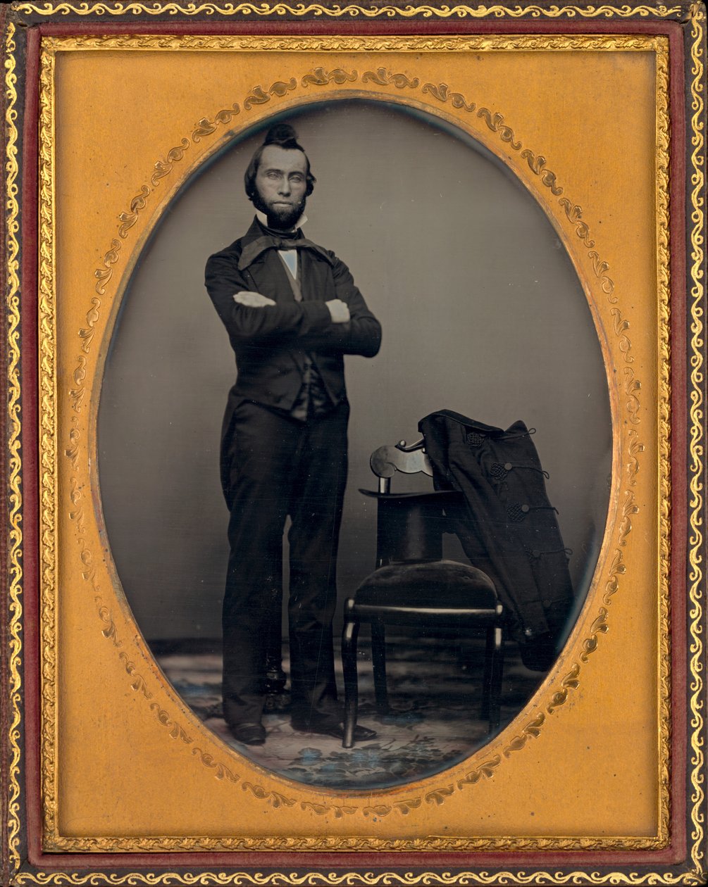 Miehen muotokuva tekijältä American 19th Century