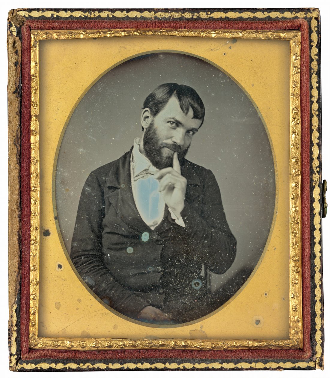Miehen muotokuva tekijältä American 19th Century