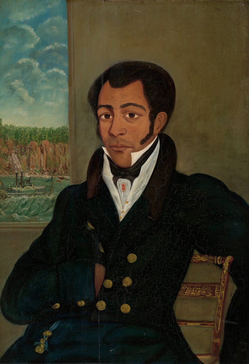 Laivanvartijan muotokuva tekijältä American 19th Century