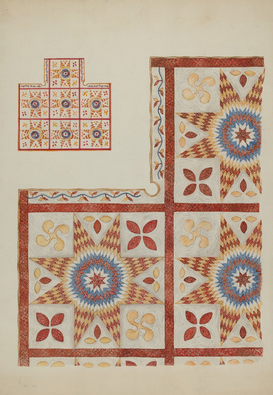 Aplic de paret Quiltfinnish tekijältä American 20th Century