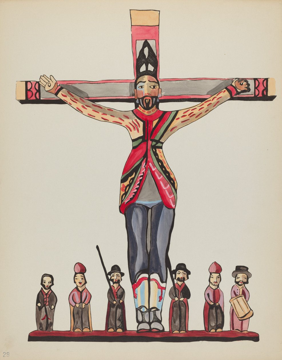 Levy 29: Saint Acacius: Portfoliosta "Uuden Meksikon espanjalaiset siirtomaamallit" tekijältä American 20th Century