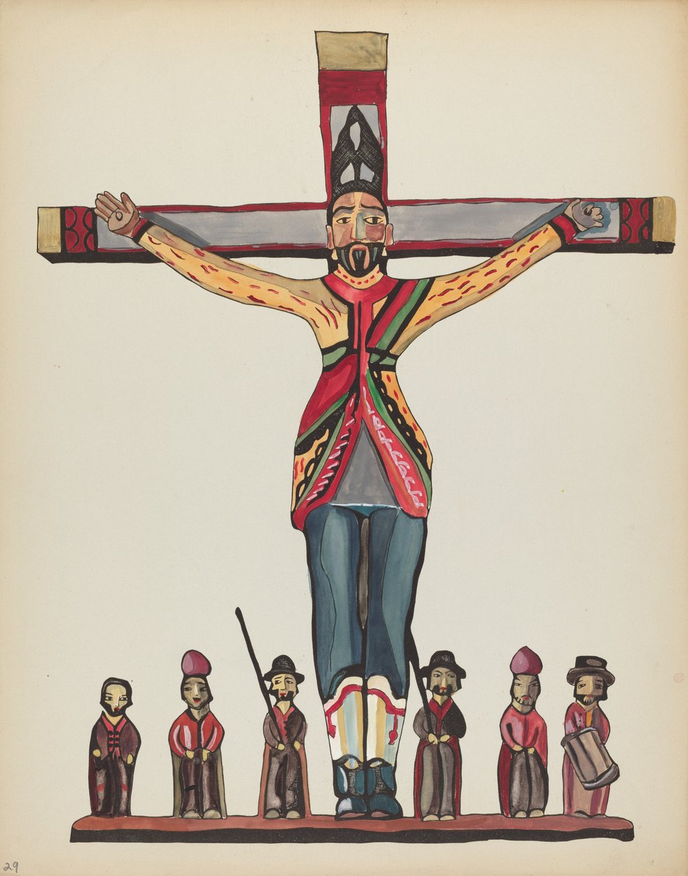 Levy 29: Saint Acacius: Portfoliosta "Uuden Meksikon espanjalaiset siirtomaamallit" tekijältä American 20th Century