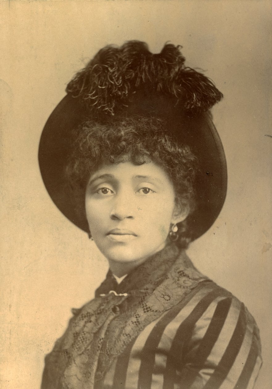 Afroamerikkalainen työjärjestäjä Lucy Parsons tekijältä American Photographer