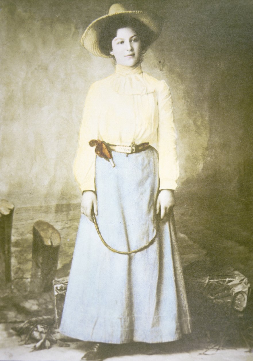 Anna Webb Kansasista, n. 1880 (m/w kuva) tekijältä American Photographer