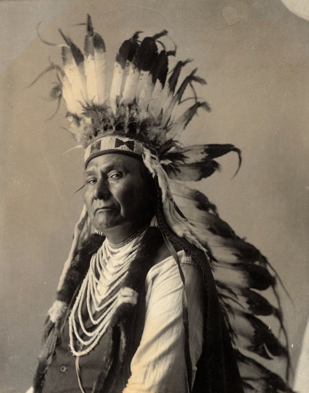 Päällikkö Joseph Washington, Nez Perce, District of Columbia, huhtikuu 1900 (m/v kuva) tekijältä American Photographer