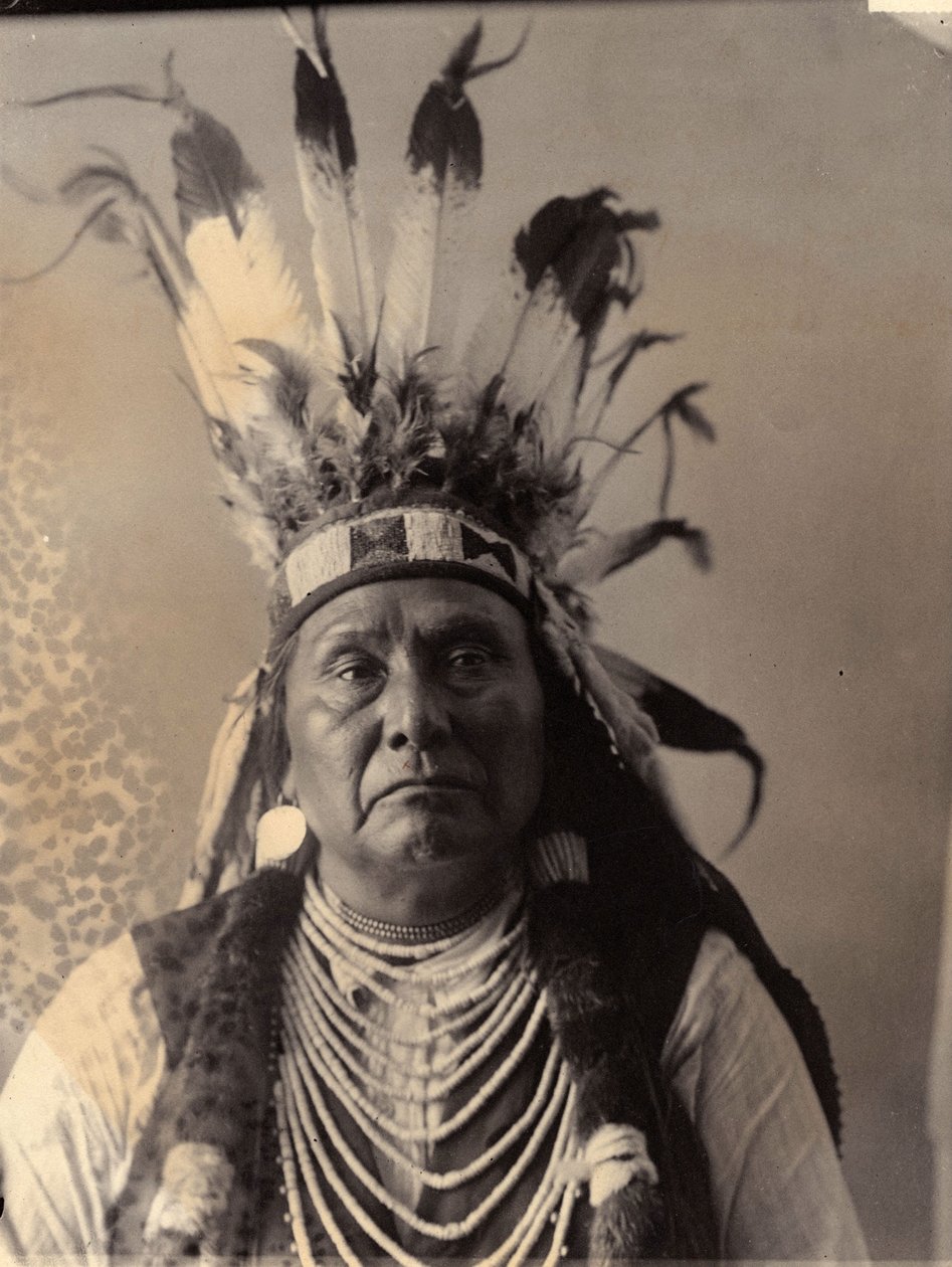 Päällikkö Joseph Washington, Nez Perce, District of Columbia, huhtikuu 1900 (m/v kuva) tekijältä American Photographer