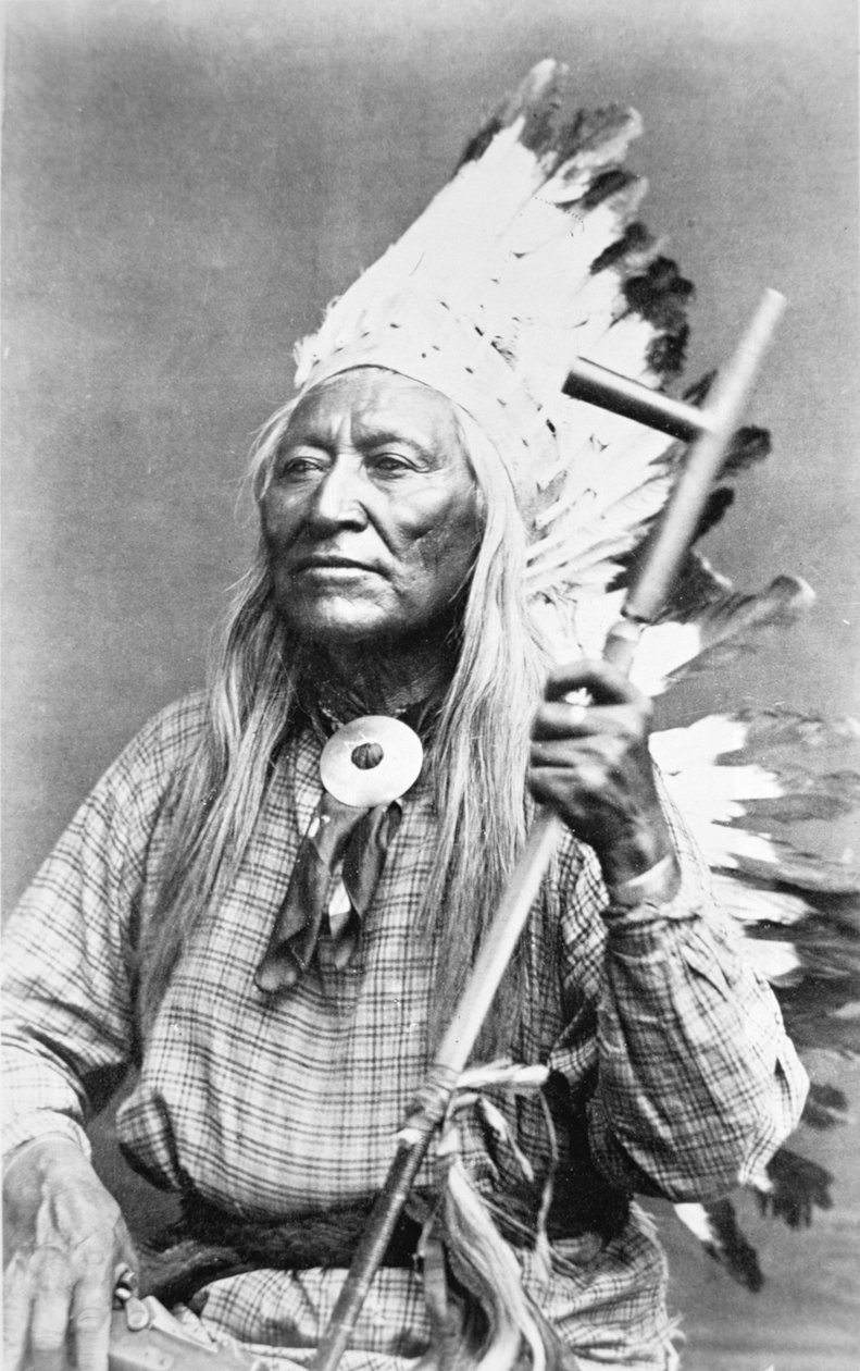 Chief Washakie (n. 1804-1900) (m/w kuva) tekijältä American Photographer