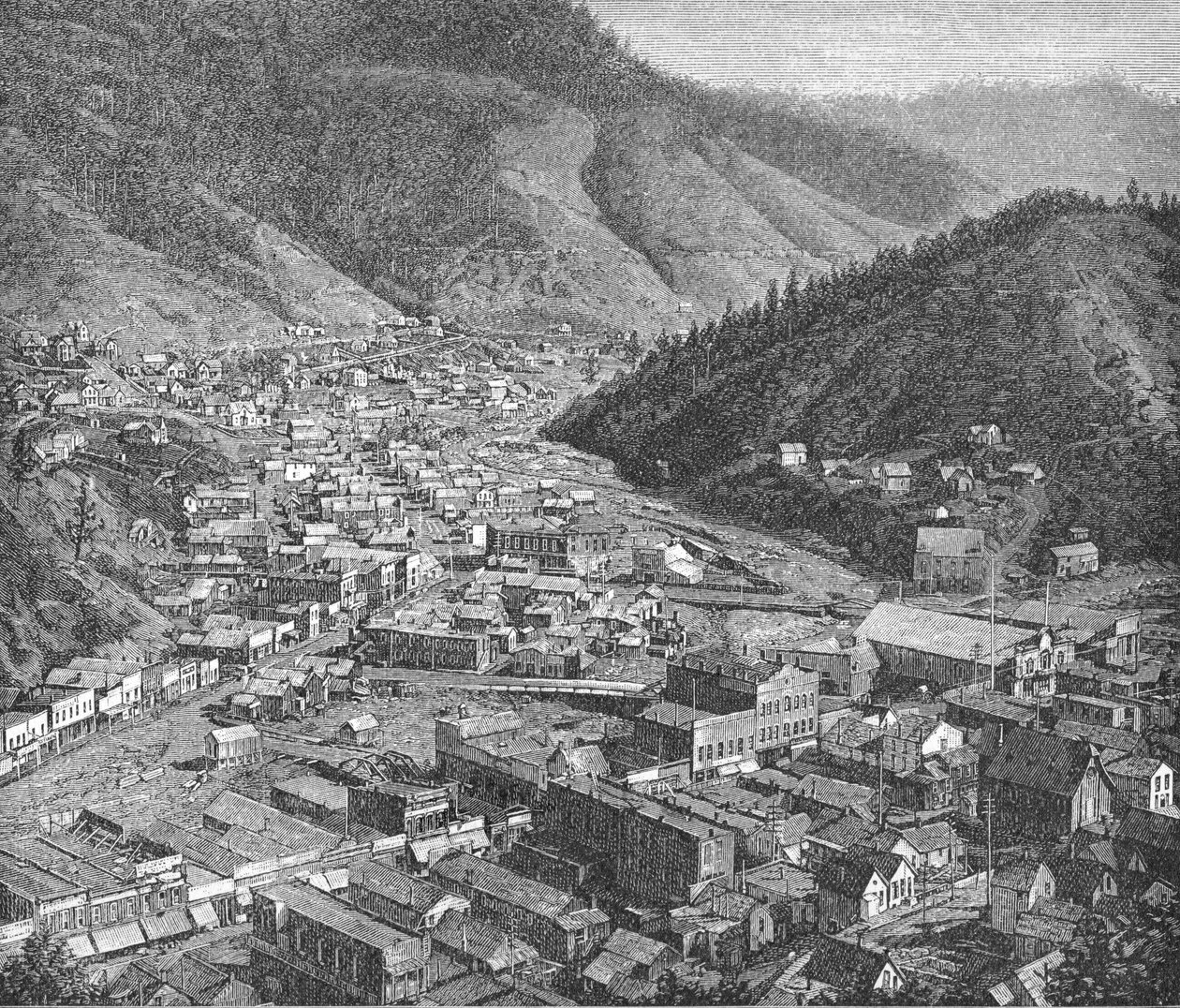 Deadwood, The Black Hills, kuvitus 