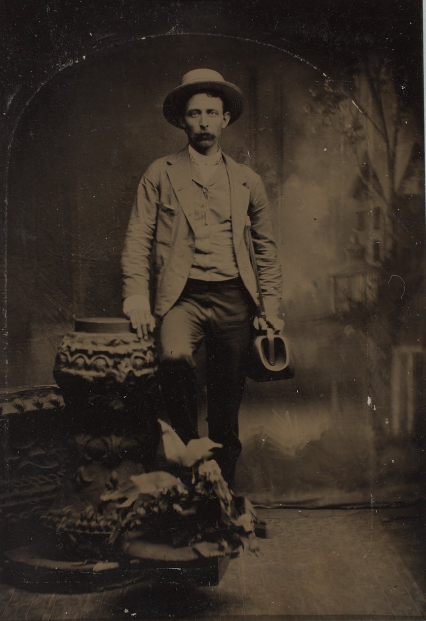 Tohtori J. A. Marshall, lääkäri ja kirurgi, Williamsburg, Indiana,c. 1865 (kuva) tekijältä American Photographer