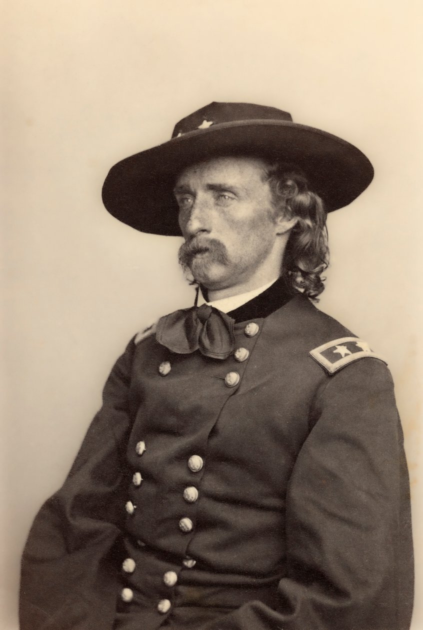 George Armstrong Custer. Muotokuva (valokuva) tekijältä American Photographer