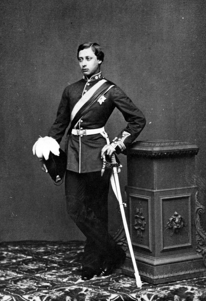 H.R.H. Walesin prinssi, noin 1860 tekijältä American Photographer