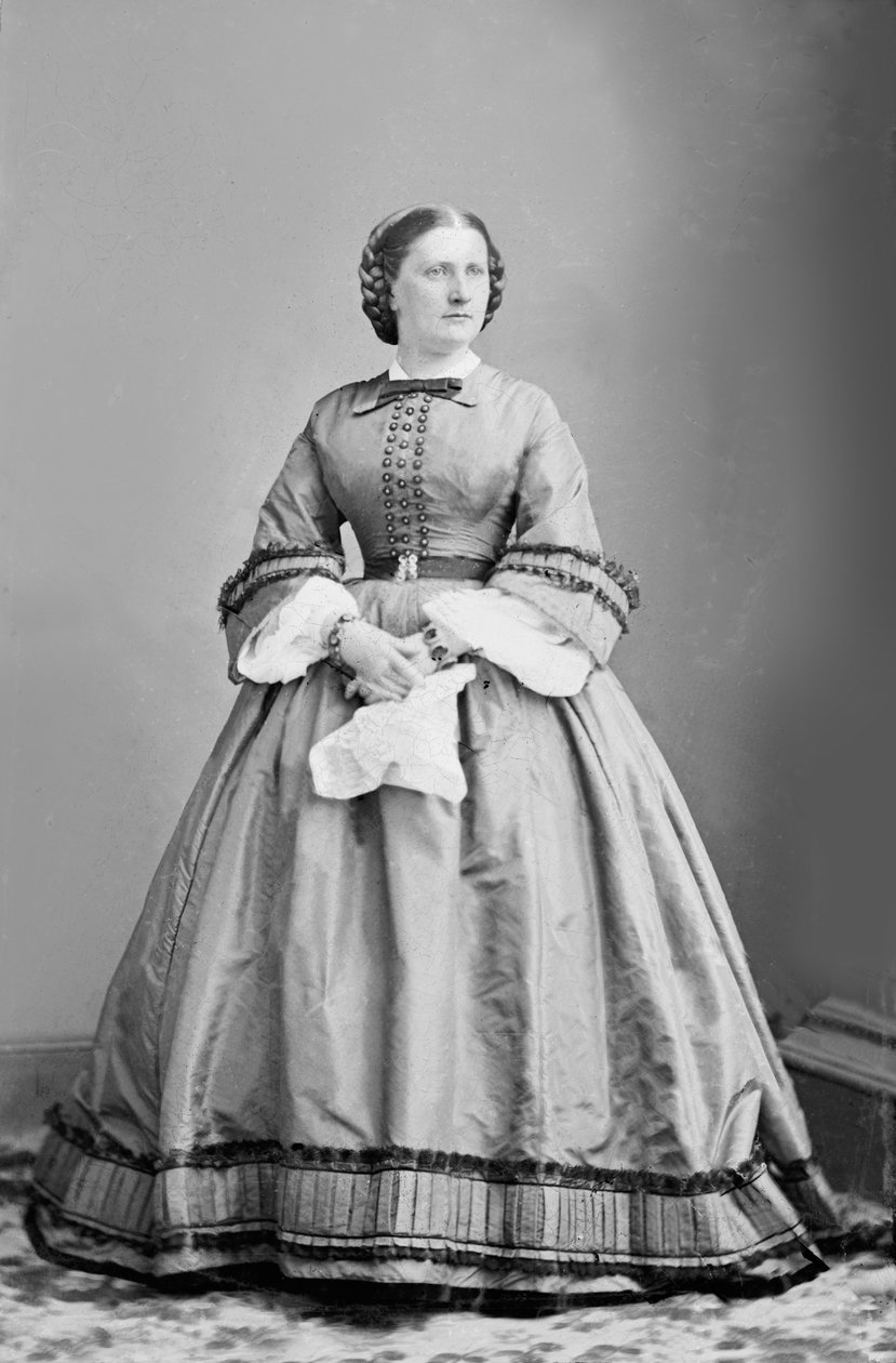 Harriet Lane, n. 1860 (m/w valokuva) tekijältä American Photographer