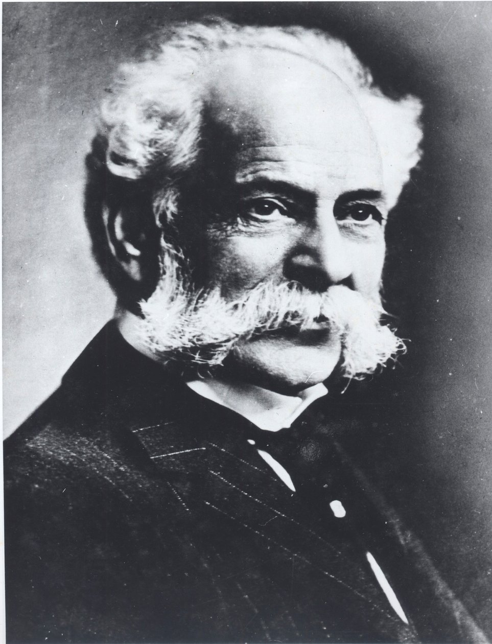 Henry J. Heinz, jalostettujen elintarvikkeiden yrityksen perustaja, n. 1900 (b/w kuva) tekijältä American Photographer