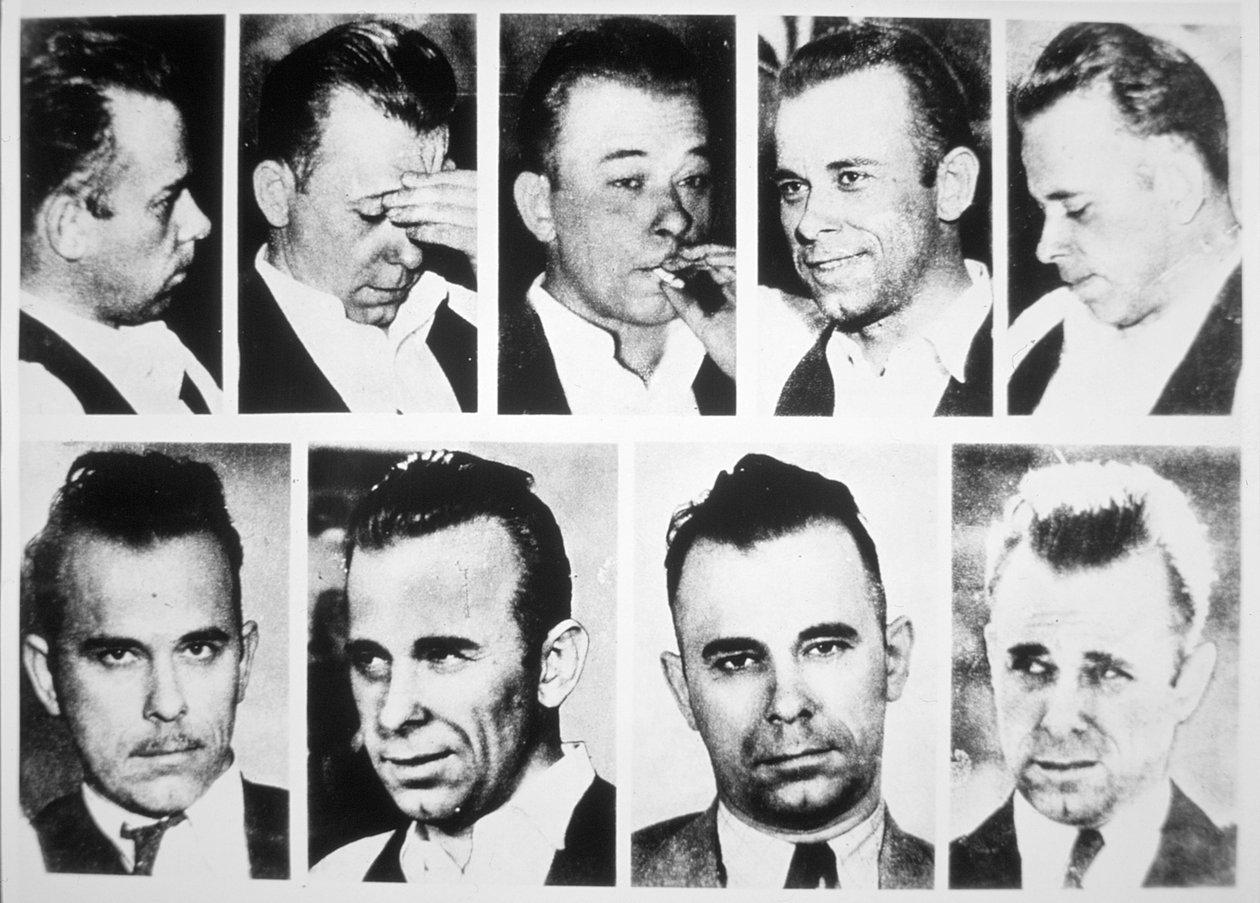 John Dillinger (s/w-kuva) tekijältä American Photographer
