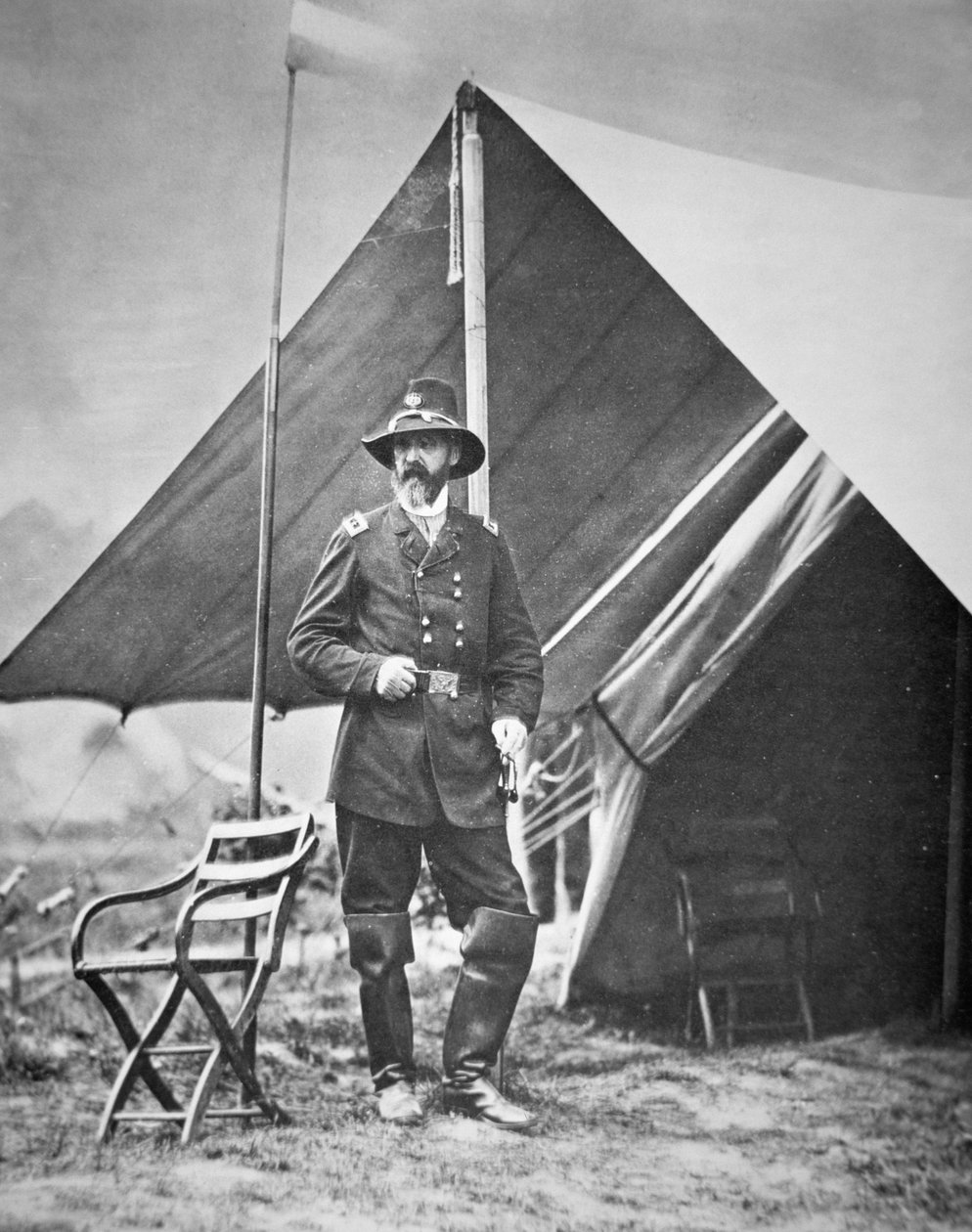 Kenraalimajuri George Meade (1815-72) (m/v kuva) tekijältä American Photographer