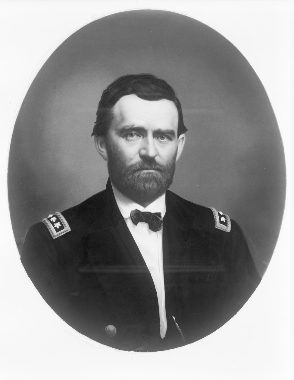 Kenraalimajuri Ulysses S. Grant, n. 1866 (kromolitografia) tekijältä American Photographer