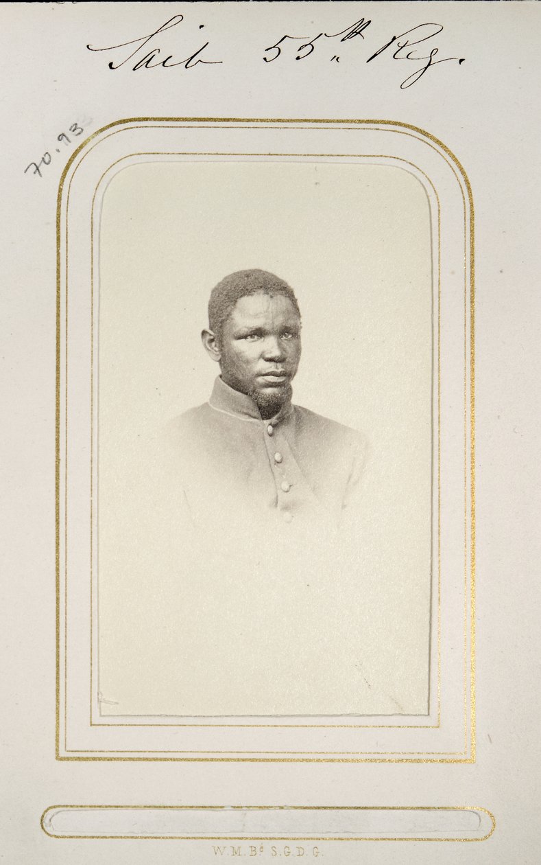 Nicholas Said, carte de visite, n. 1863-1866 tekijältä American Photographer