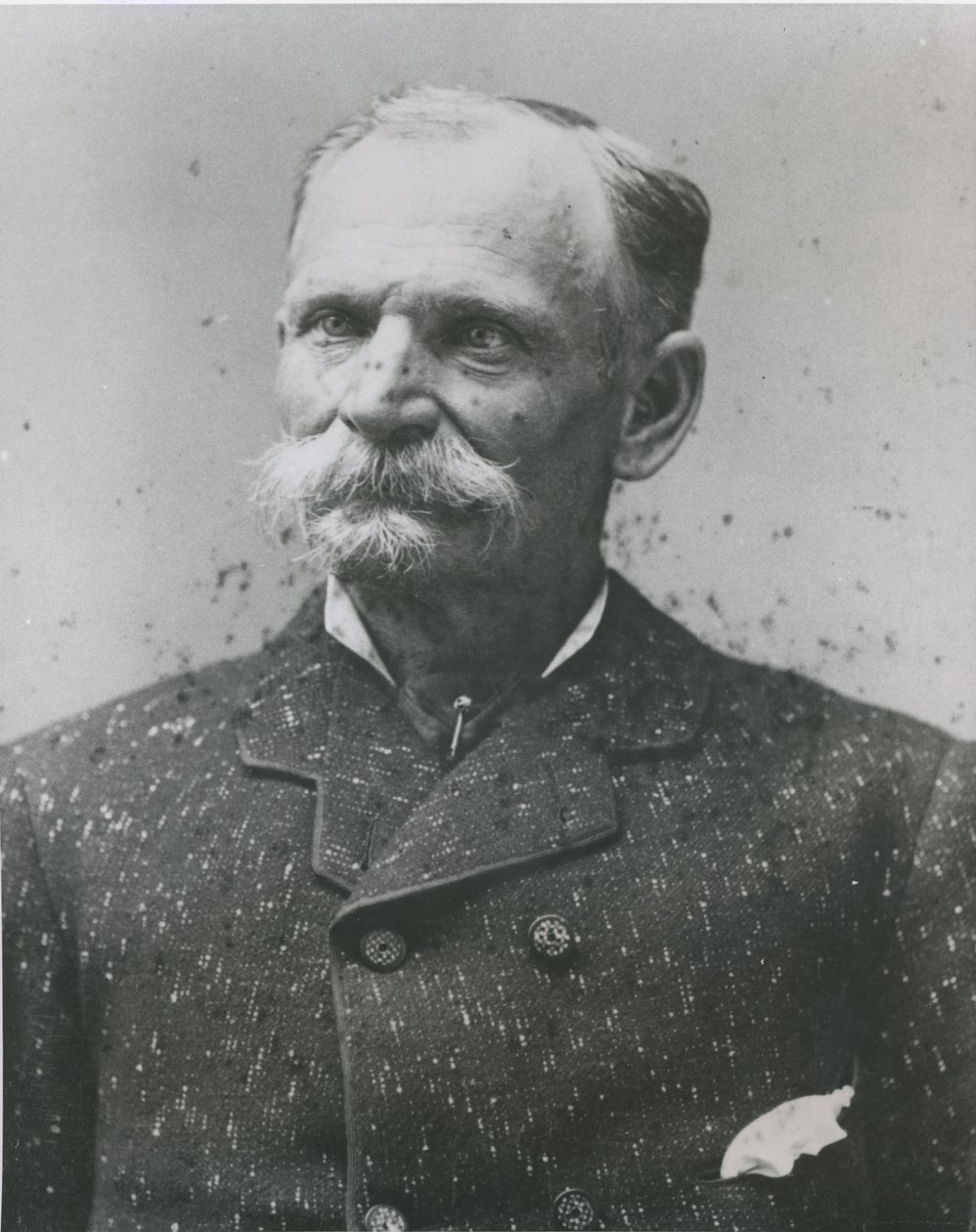 Muotokuva Charles Earl Bollesista, alias "Black Bart" (1829-c.1917) (m/v kuva) tekijältä American Photographer