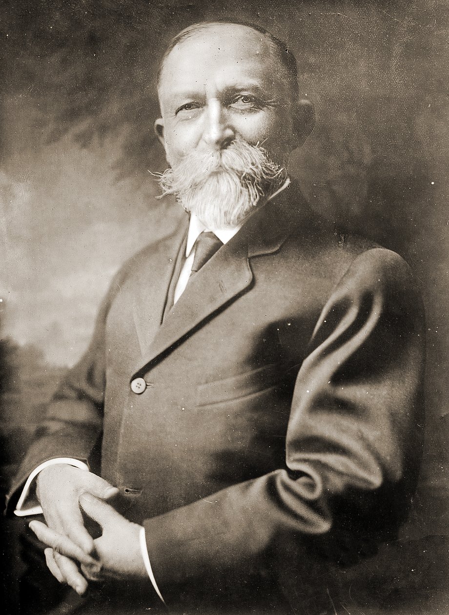 John Harvey Kelloggin (1852 - 1943) muotokuva (seepia valokuva) tekijältä American Photographer