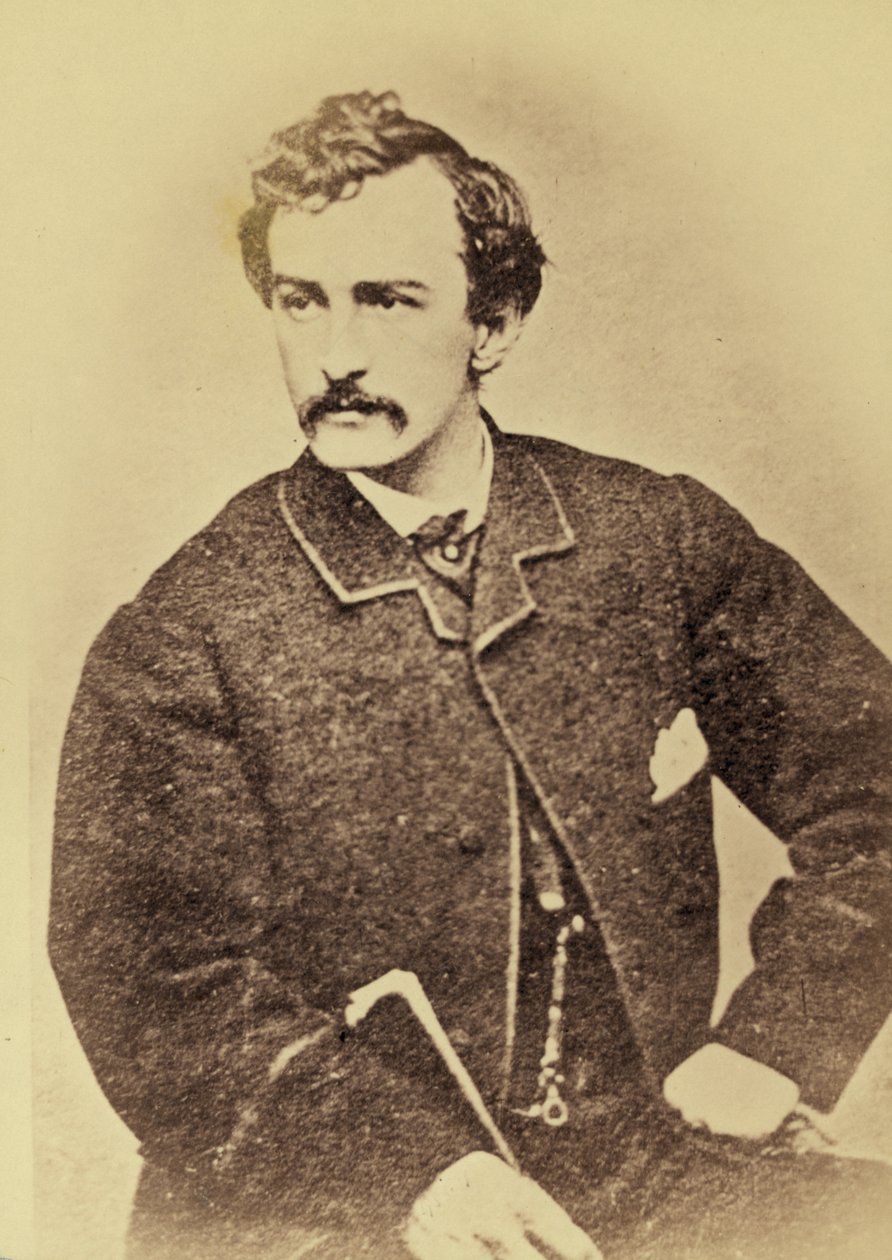 John Wilkes Boothin muotokuva, 1861-65 tekijältä American Photographer
